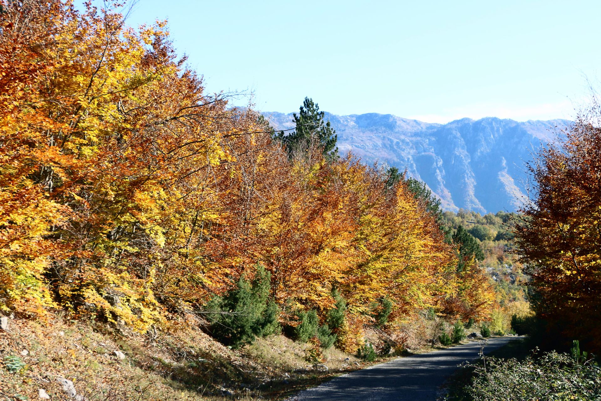 Exploring Montenegro in autumn