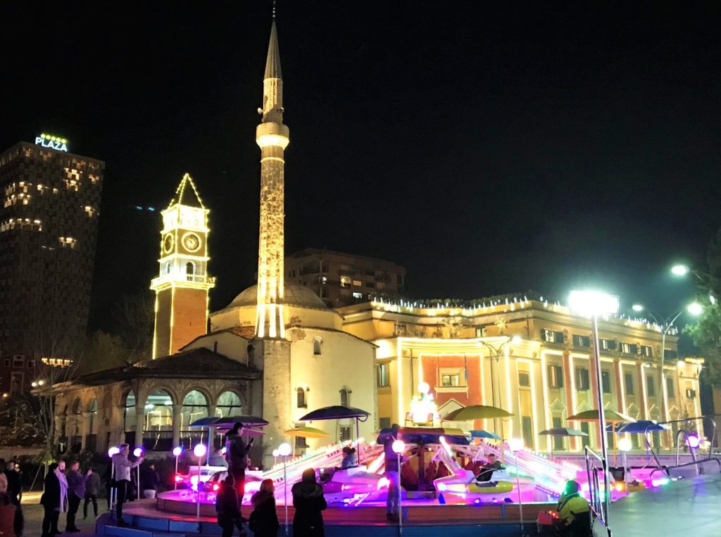 5 Tirana by night Christmas