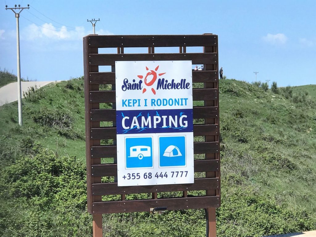 Cape of Rodon camping