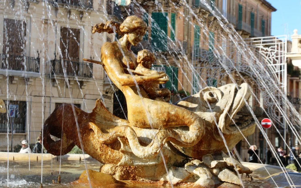 Syracuse Fountain of Diana