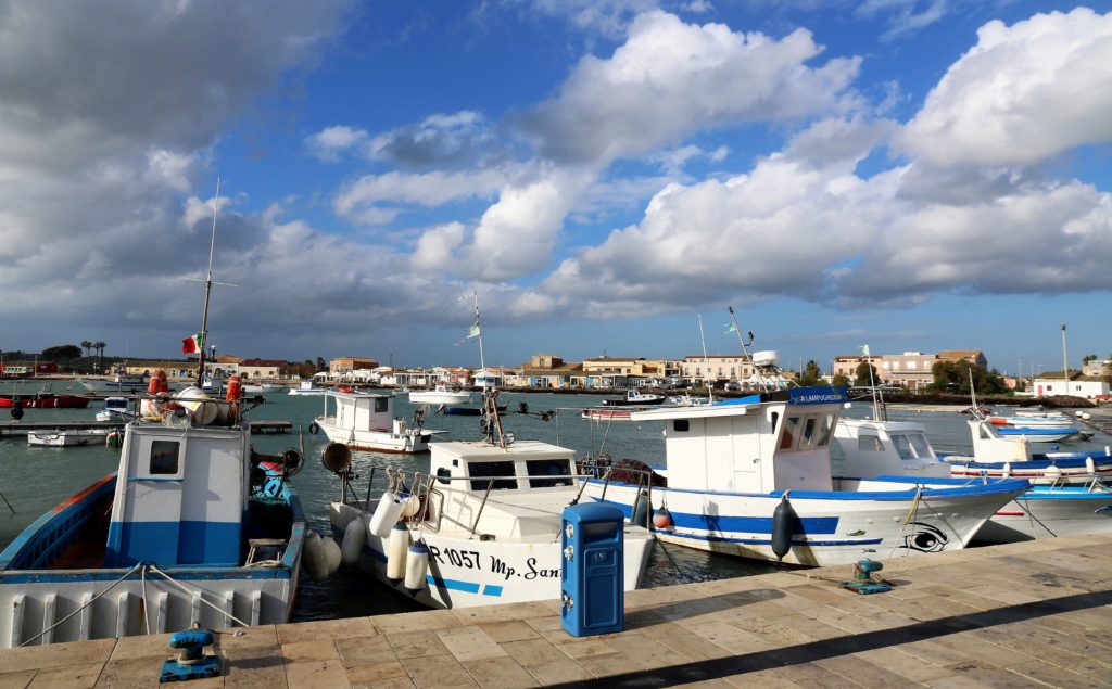 Marzamemi fishing harbor